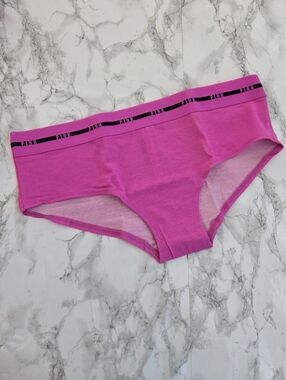 PINK VS LOGO HIPSTER PINK BERRY FUCHSIA PANTY XL